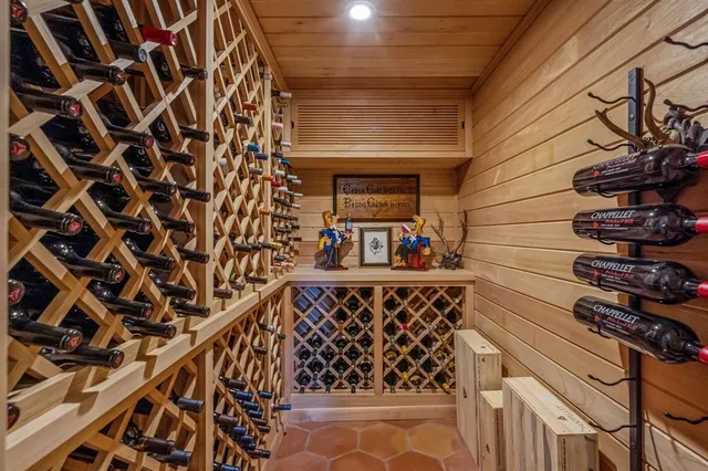 a room with storage and utility