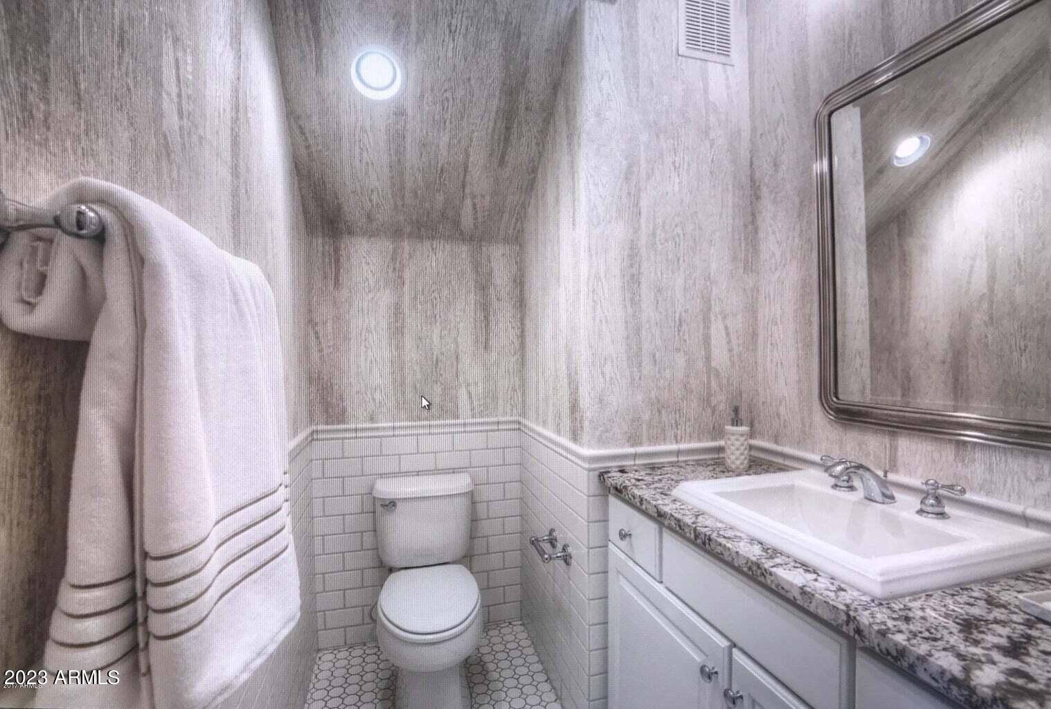 3935 East Rough Rider Road, Unit 1381 Phoenix, AZ 85050 - Photo 20 of 57 Powder room rough rider 000000-o