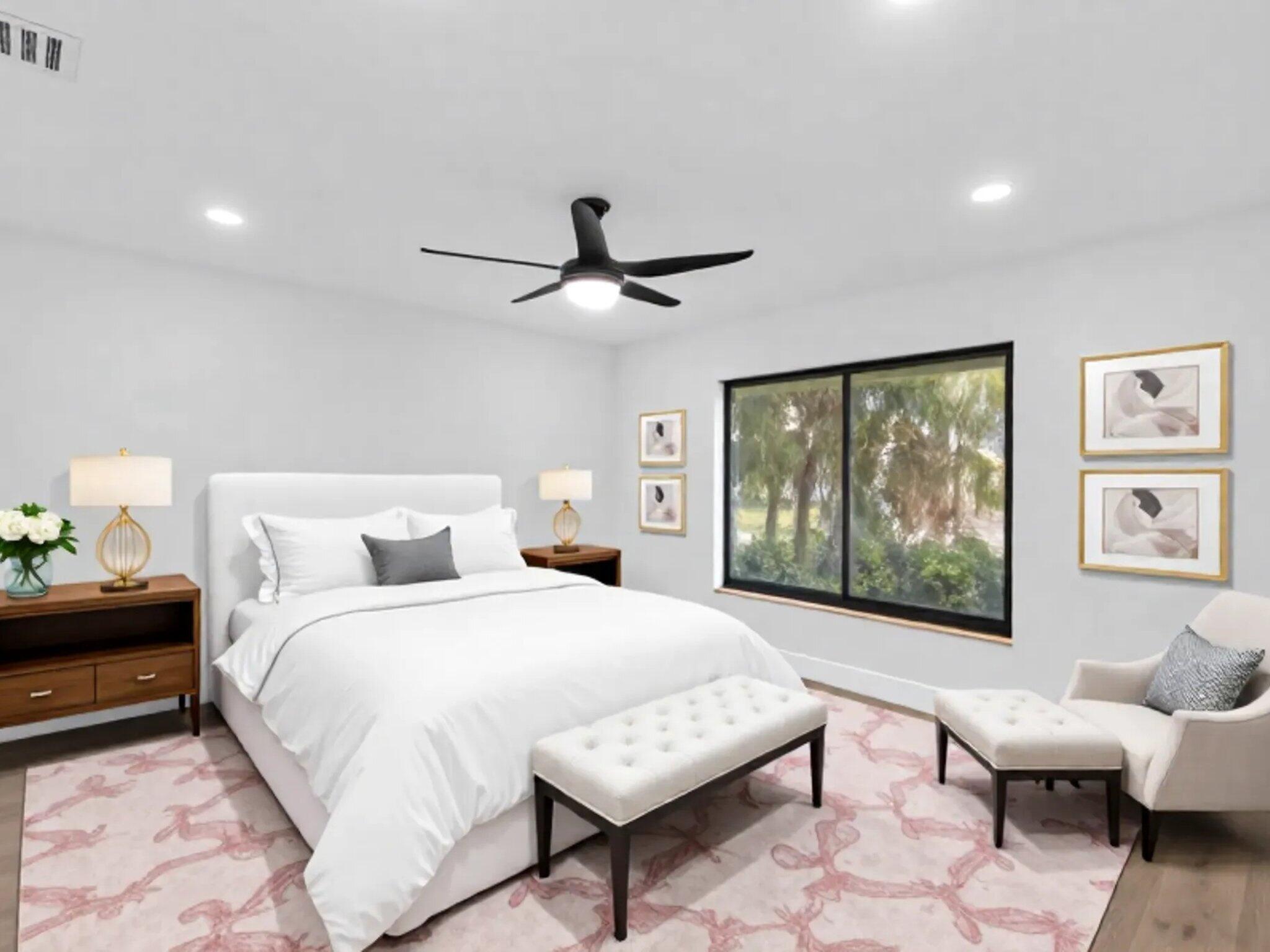 7160 Montrico Drive Boca Raton, FL 33433 - Photo 34 of 50 Bedroom 2 - Virtually Staged