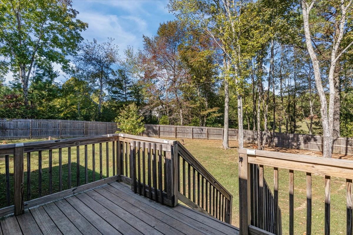 120 Pinethicket Road McEwen, TN 37101 - Photo 27 of 36 a view of deck with wooden floor and fence