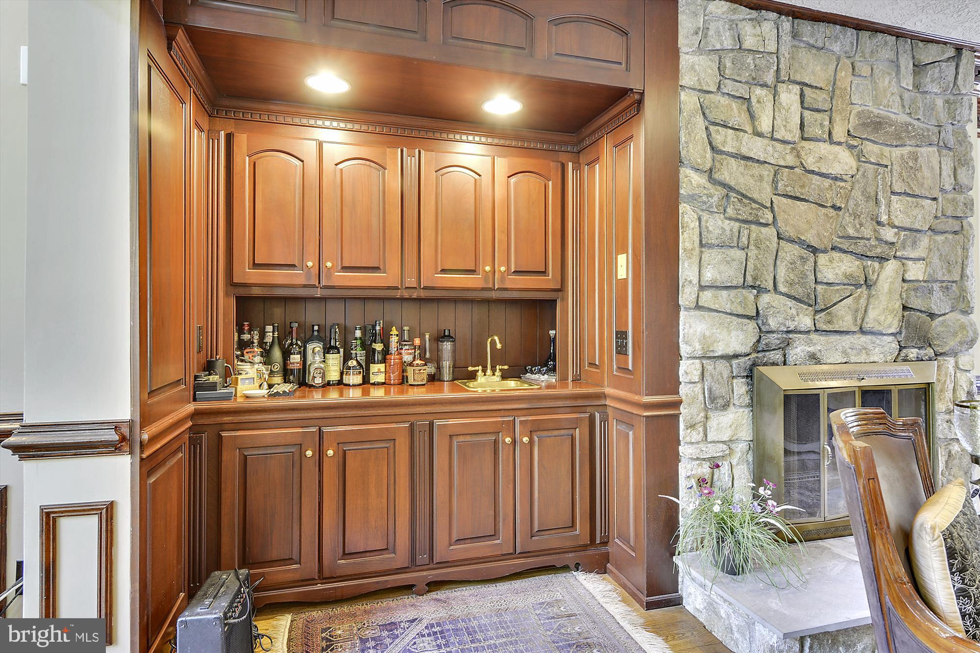 11100 Tara Road Potomac, MD 20854 - Photo 17 of 58 Family Room Bar