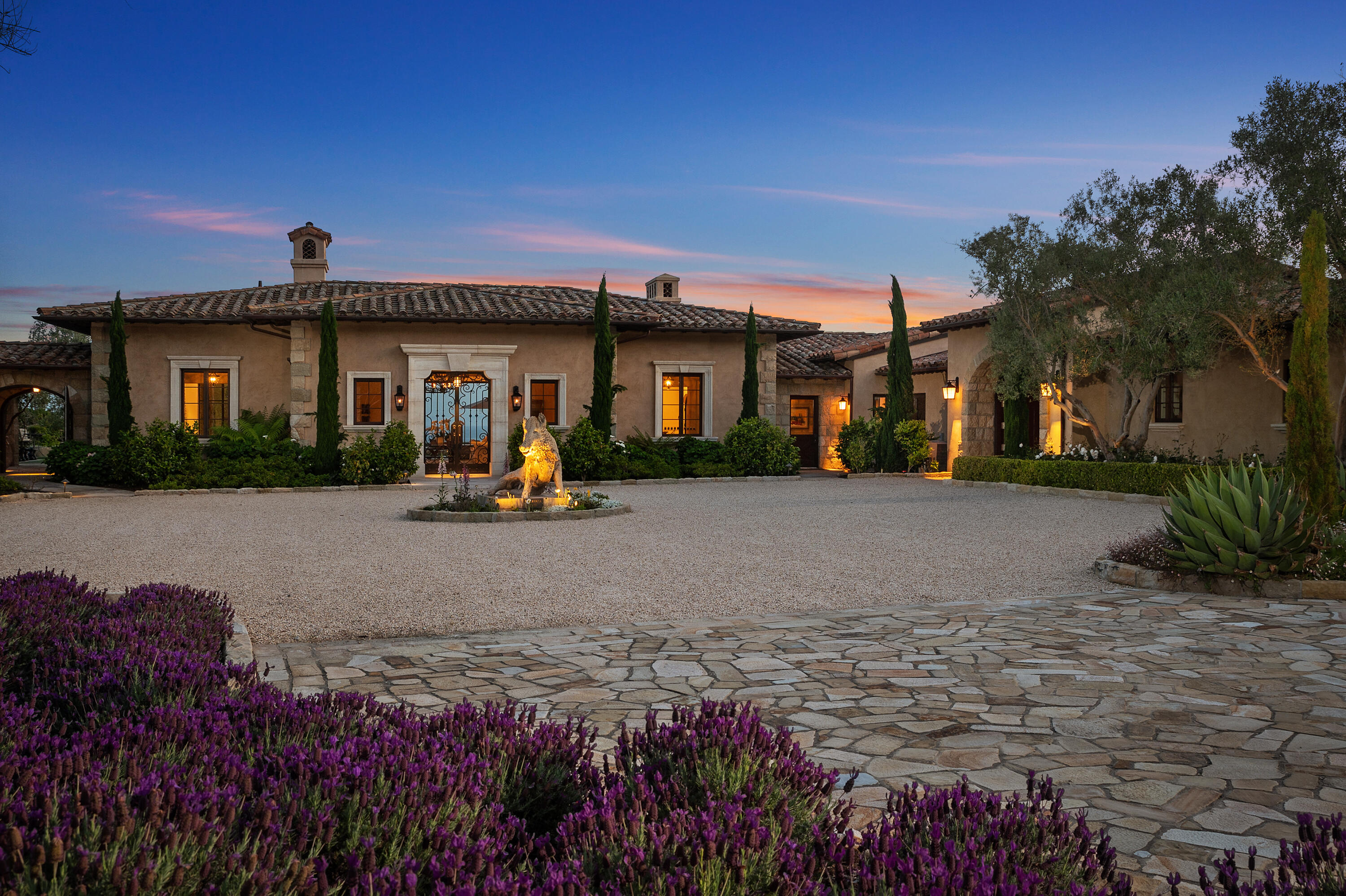 130 Montecito Ranch Lane Summerland, CA 93067 - Photo 32 of 33 a front view of a house with a yard