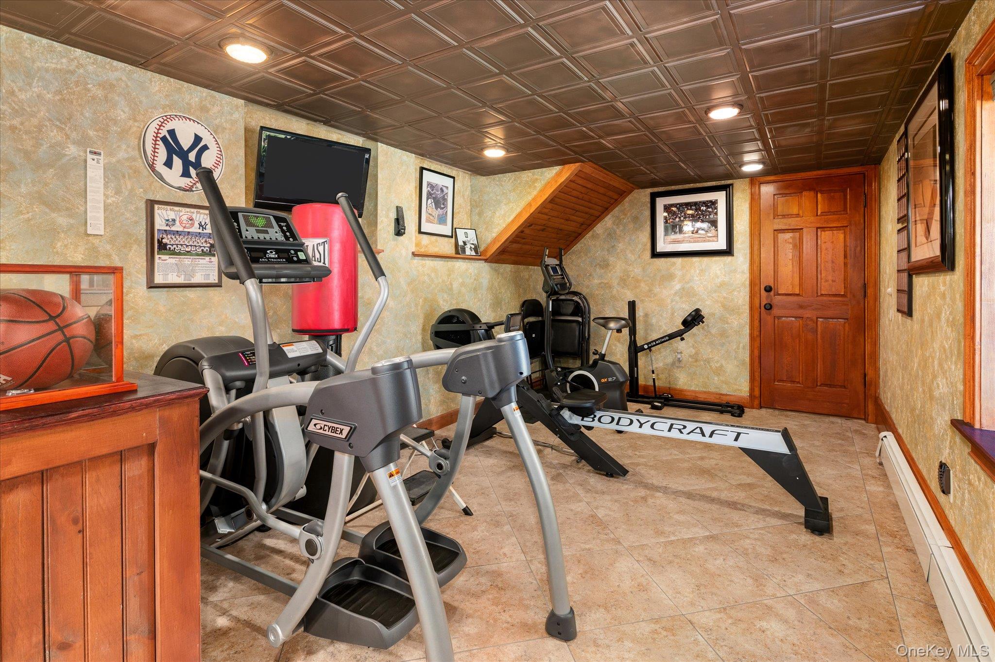 85 Orchard Hill Road Carmel, NY 10512 - Photo 35 of 50 a view of a room with gym equipment