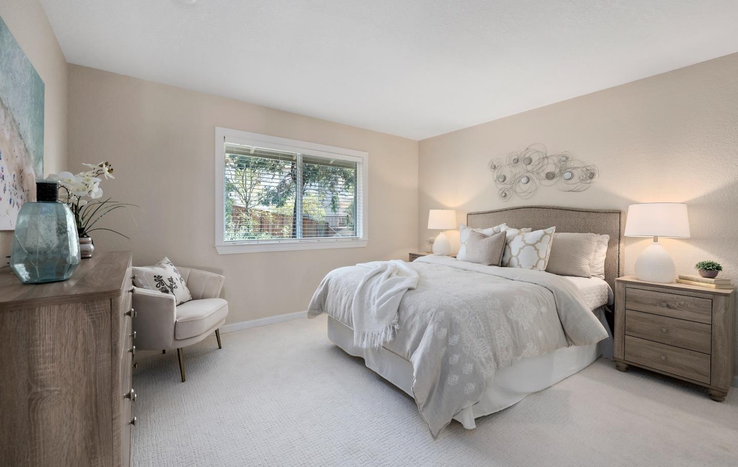 7054 Morecambe Drive San Jose, CA 95120 - Photo 13 of 50 a bedroom with a bed and window