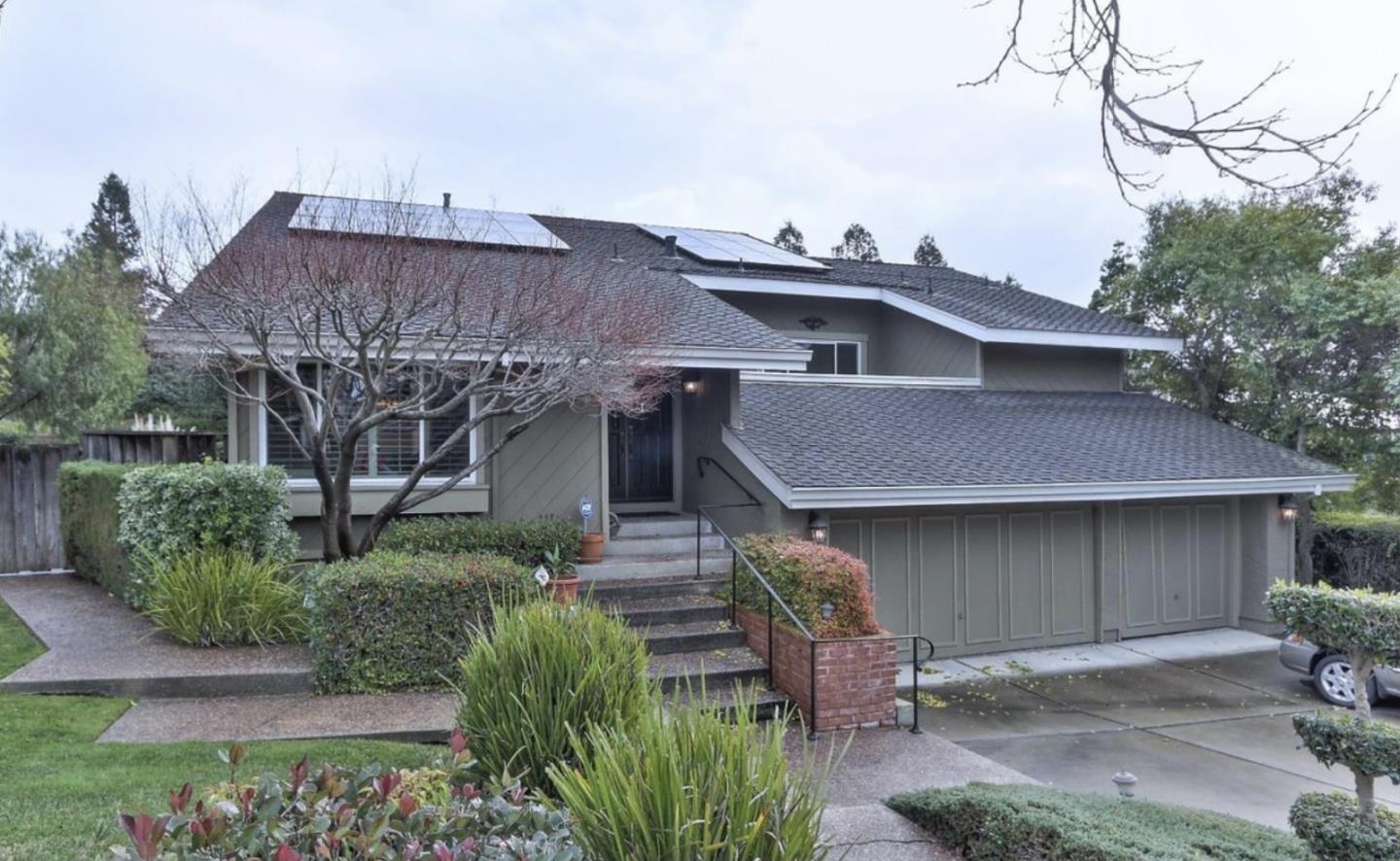 7054 Morecambe Drive San Jose, CA 95120 - Photo 20 of 50 a front view of a house with garden
