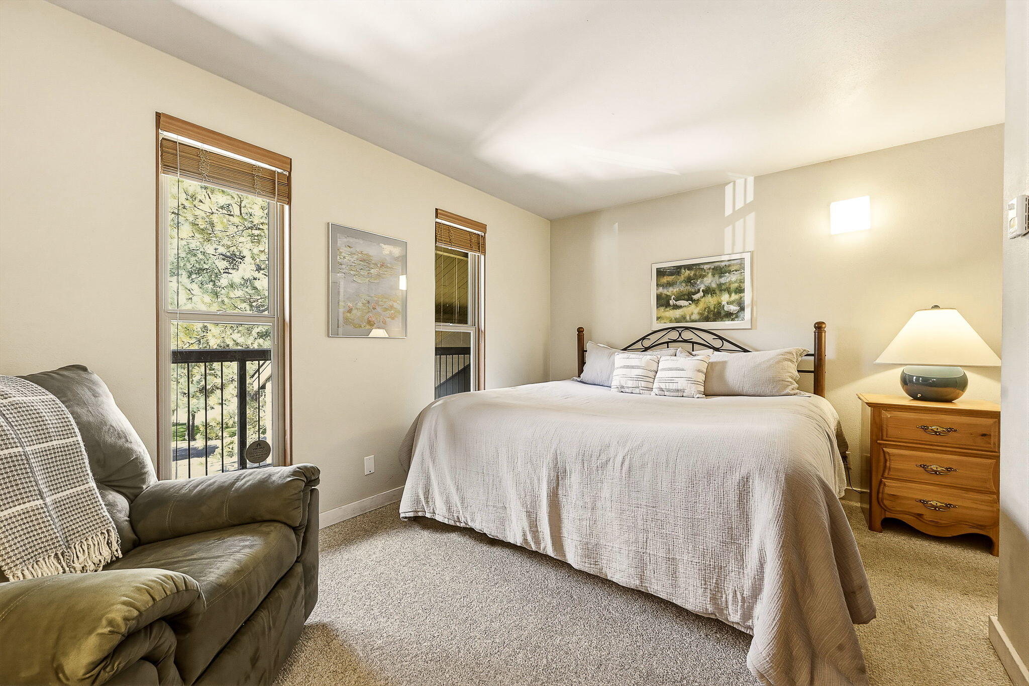 18575 Southwest Century Drive, Unit 232 Bend, OR 97702 - Photo 10 of 37 a bed room with a bed and a couch