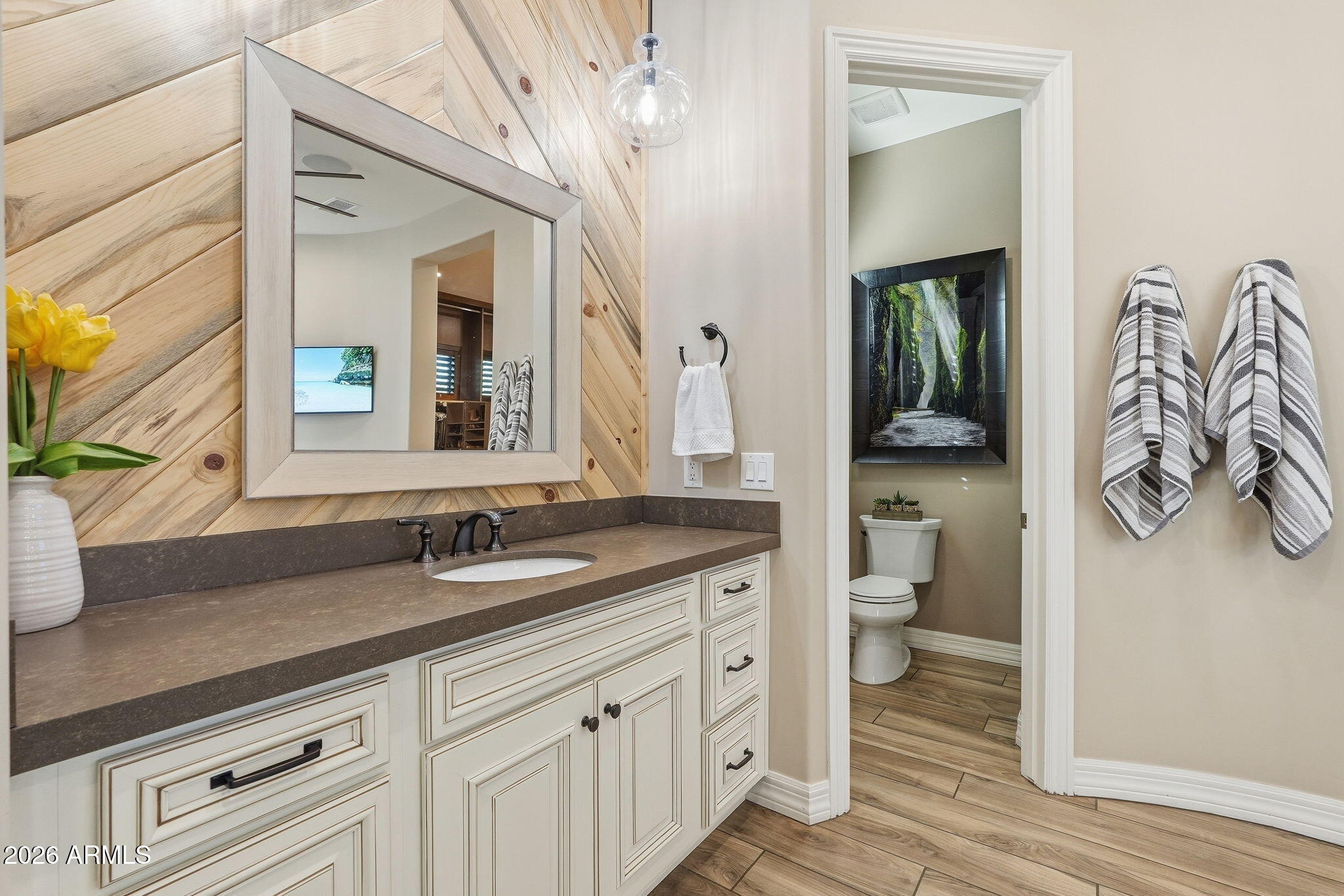2674 East Hummingbird Way Gilbert, AZ 85297 - Photo 32 of 106 PrimaryBath_HisVanity2
