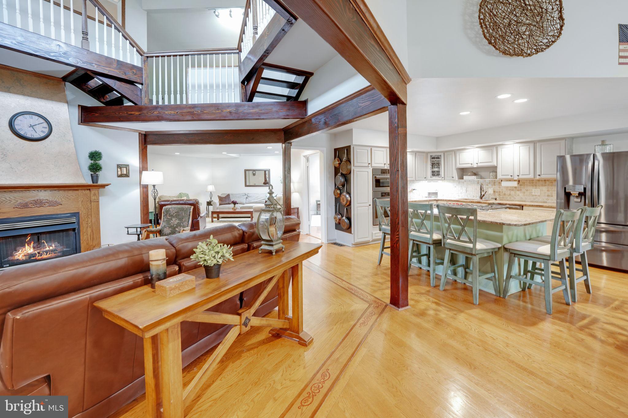 4208 High Ridge Road Haymarket, VA 20169 - Photo 12 of 62 Living Rm Opens to Kitchen, Breakfast & Family Rms
