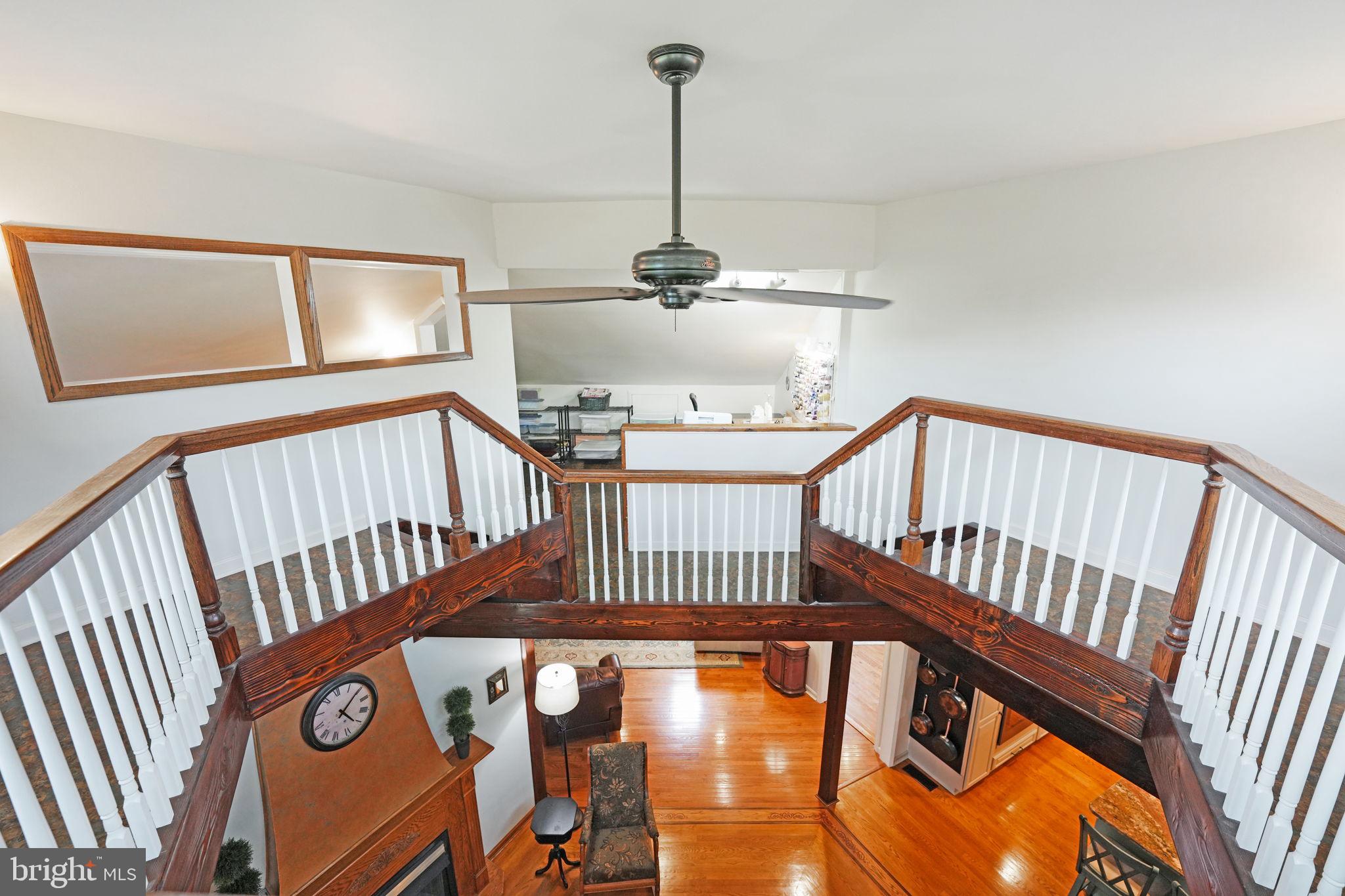 4208 High Ridge Road Haymarket, VA 20169 - Photo 31 of 62 View from Upper Level Walkway Looking to Loft.