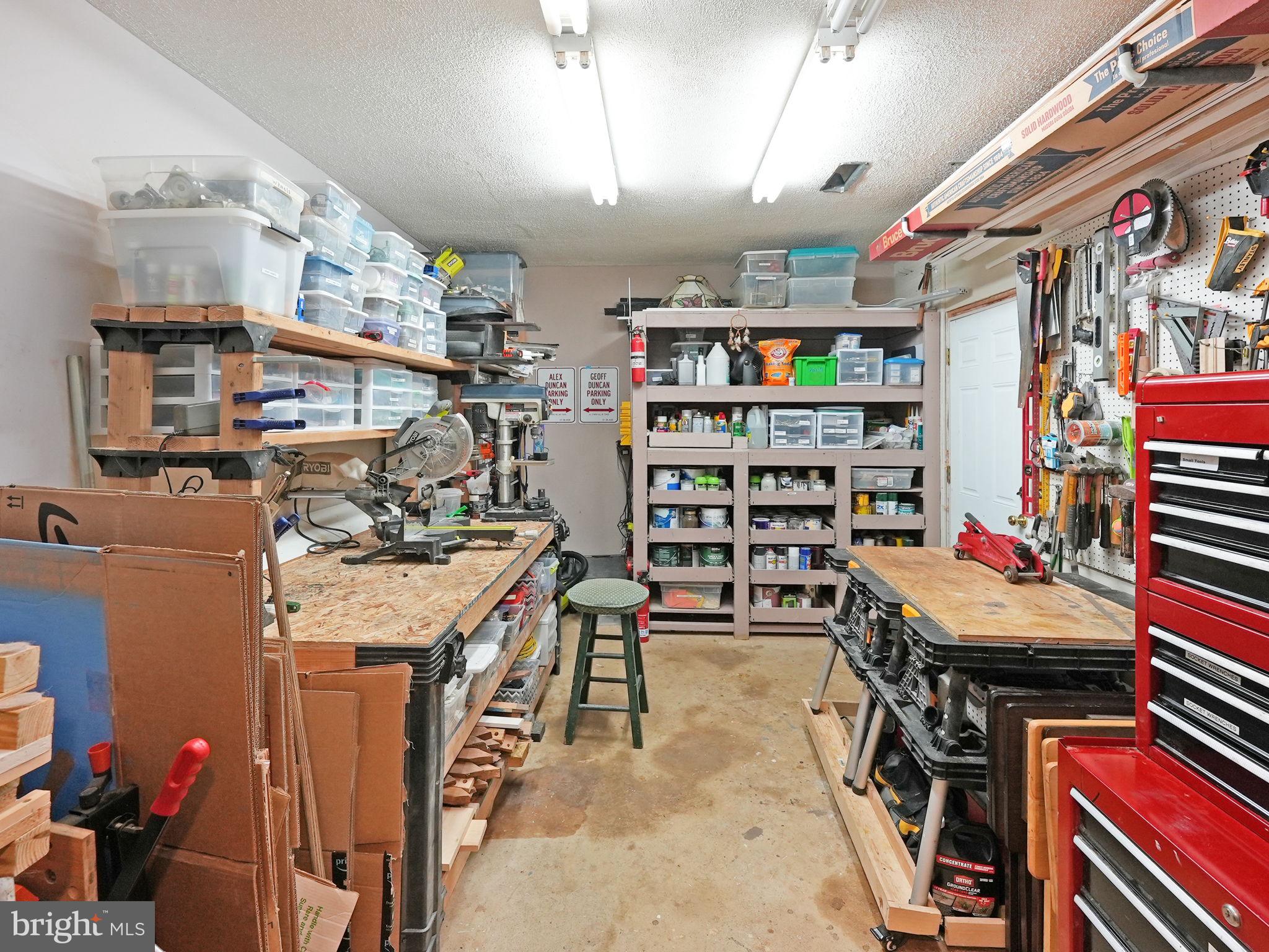 4208 High Ridge Road Haymarket, VA 20169 - Photo 47 of 62 Workshop Opens to Mud Room & Garage.