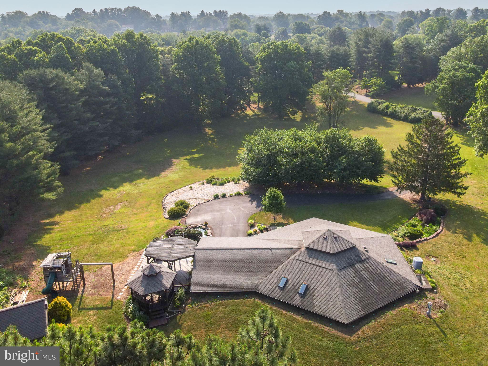 4208 High Ridge Road Haymarket, VA 20169 - Photo 57 of 62 Aerial View of Home Looking to Front Yard.