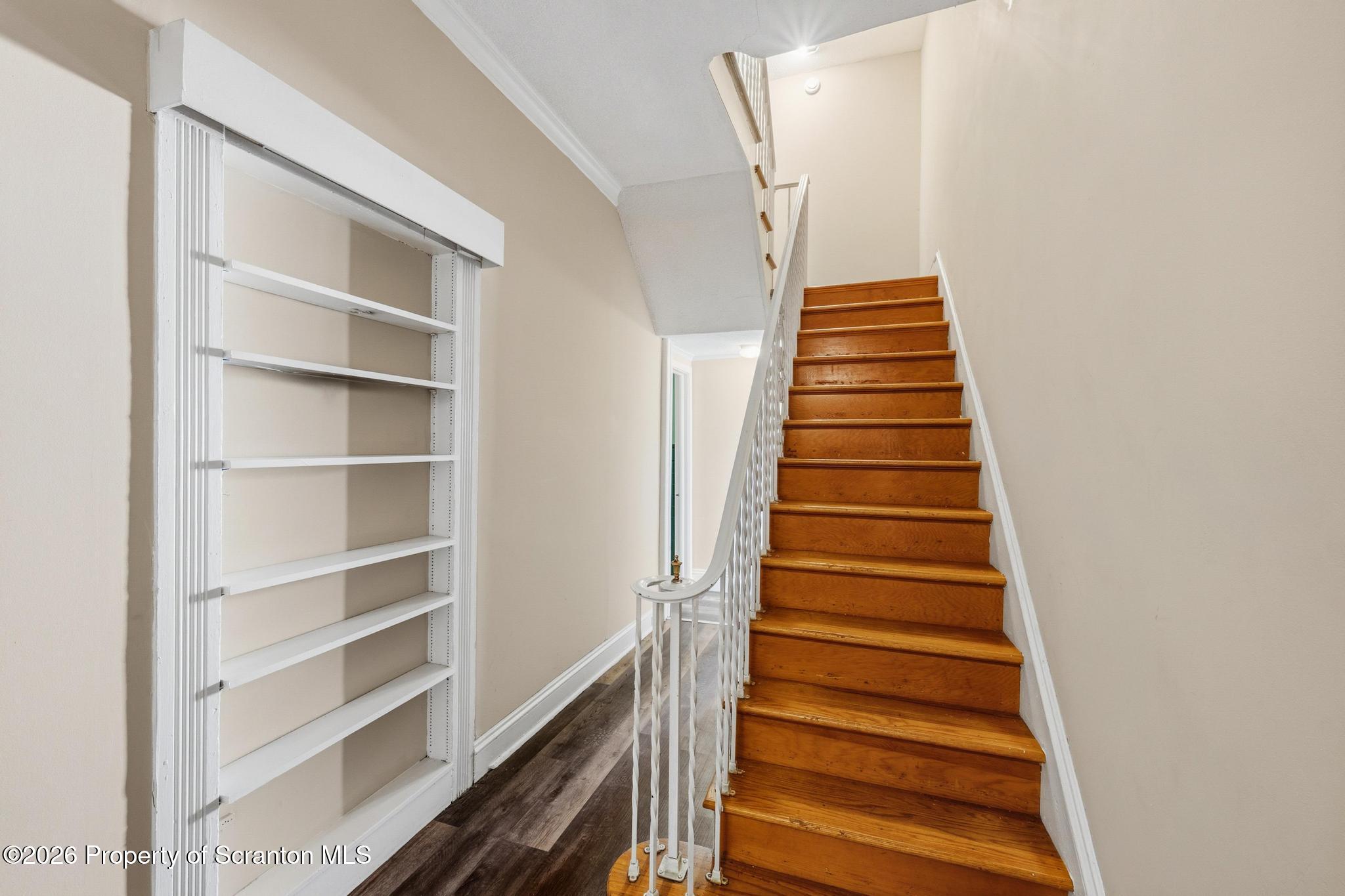 801 Adams Avenue Scranton, PA 18510 - Photo 19 of 34 a view of entryway with wooden floor