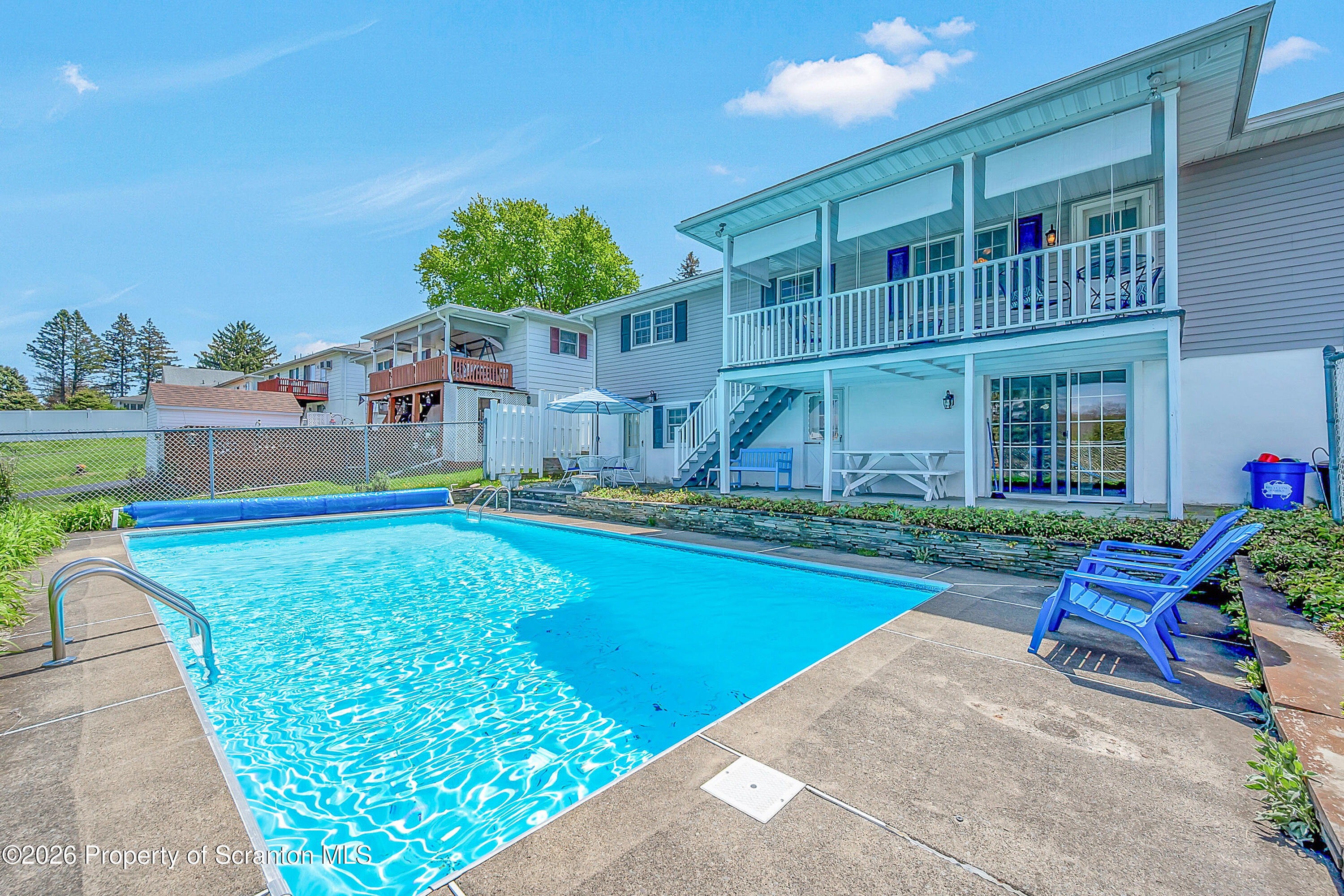 1832 West Gibson Street Scranton, PA 18504 - Photo 40 of 54 a front view of house with outdoor space and swimming pool