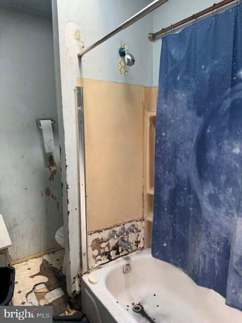 518 South 55th Street Philadelphia, PA 19143 - Photo 14 of 49 a bathroom with a sink and toilet