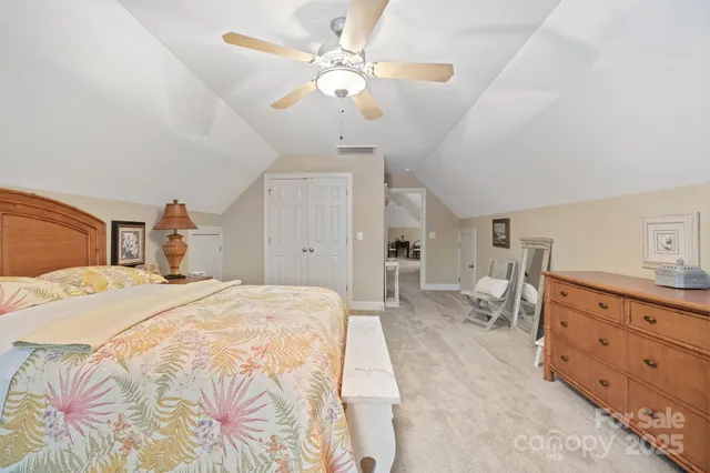 a view of closet area