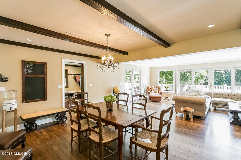 102 Hunting Ridge Road Greenwich, CT 06831 - Photo 9 of 29 a view of a dining room with furniture window and wooden floor