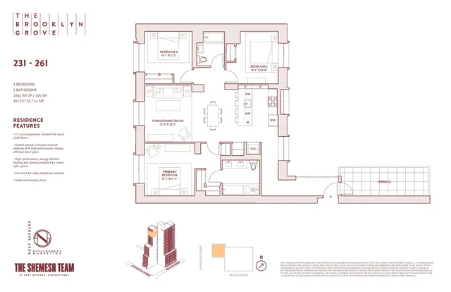 $2,272,500 | 10 Nevins Street, Unit 23I | Downtown Brooklyn