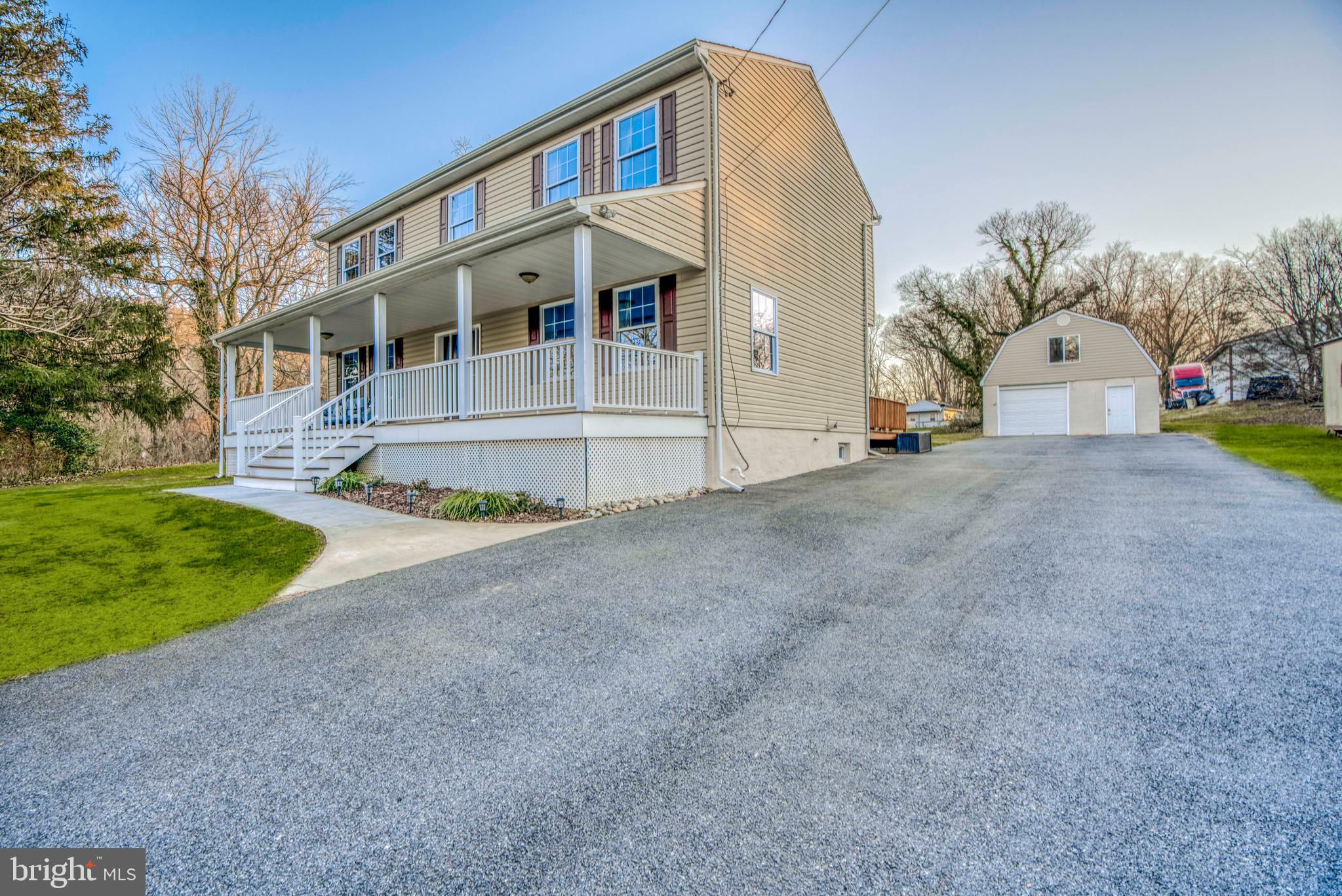 5519 Forge Road White Marsh, MD 21162 - Photo 3 of 51 2 lane paved driveway to garage