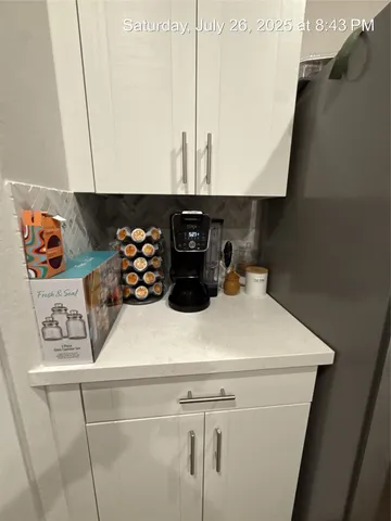 a close view of sink