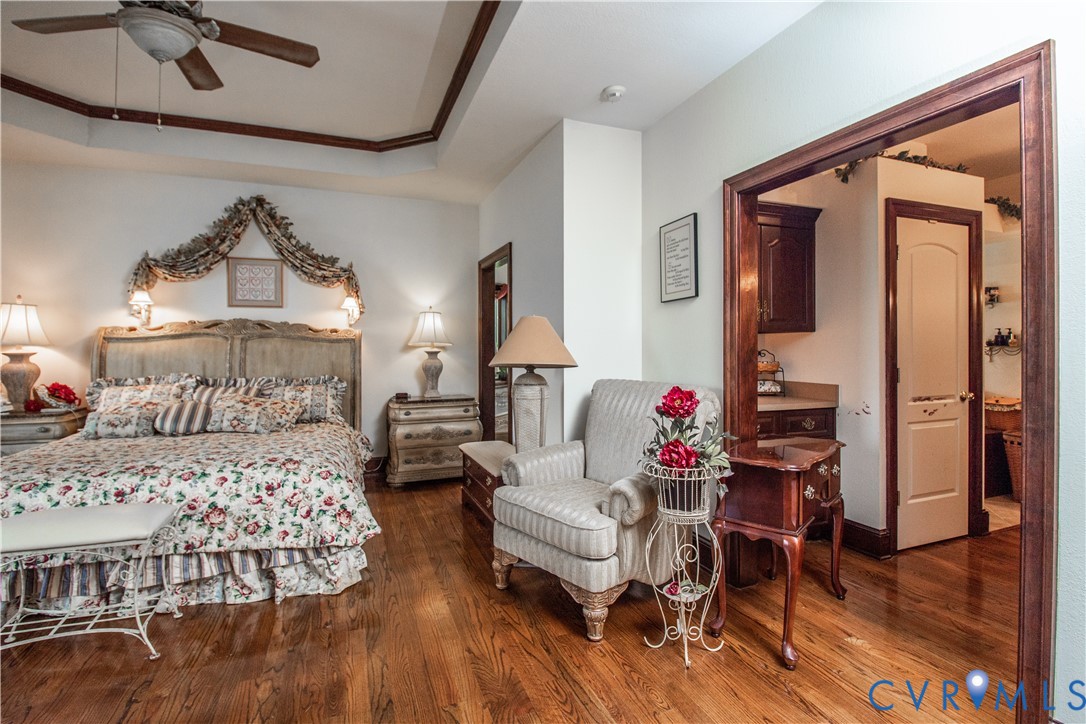 5301 Middle Road Prince George, VA 23875 - Photo 11 of 24 a bedroom with furniture and a wooden floor