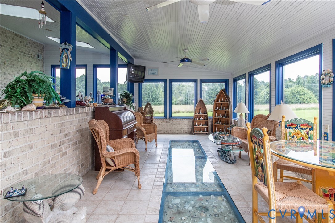 5301 Middle Road Prince George, VA 23875 - Photo 22 of 24 a living room with patio furniture and a floor to ceiling window