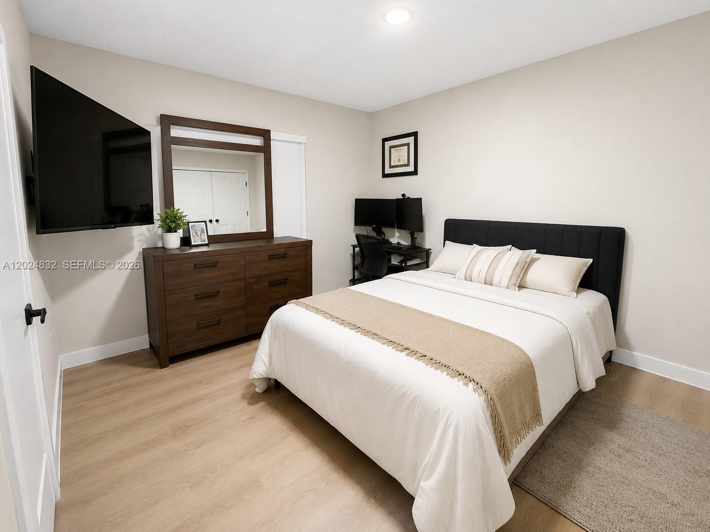 6538 Northwest 170th Lane Hialeah, FL 33015 - Photo 8 of 17 Downstairs Bedroom