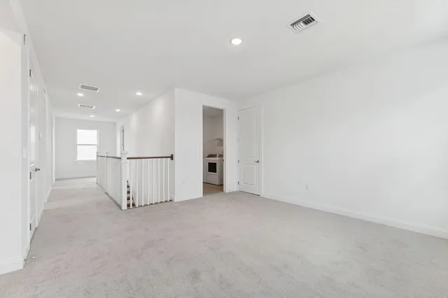 a view of empty room