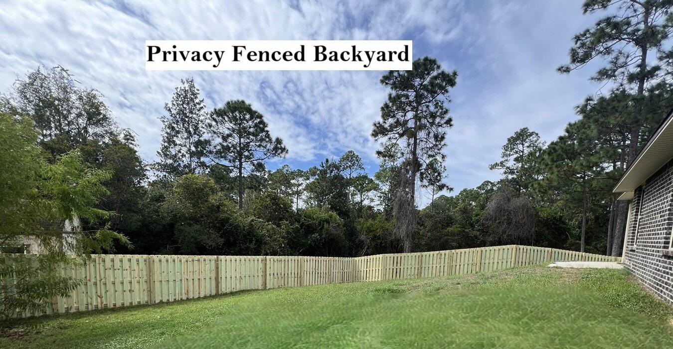 430 Scooter Cove Crestview, FL 32539 - Photo 19 of 25 Fenced Backyard (2)