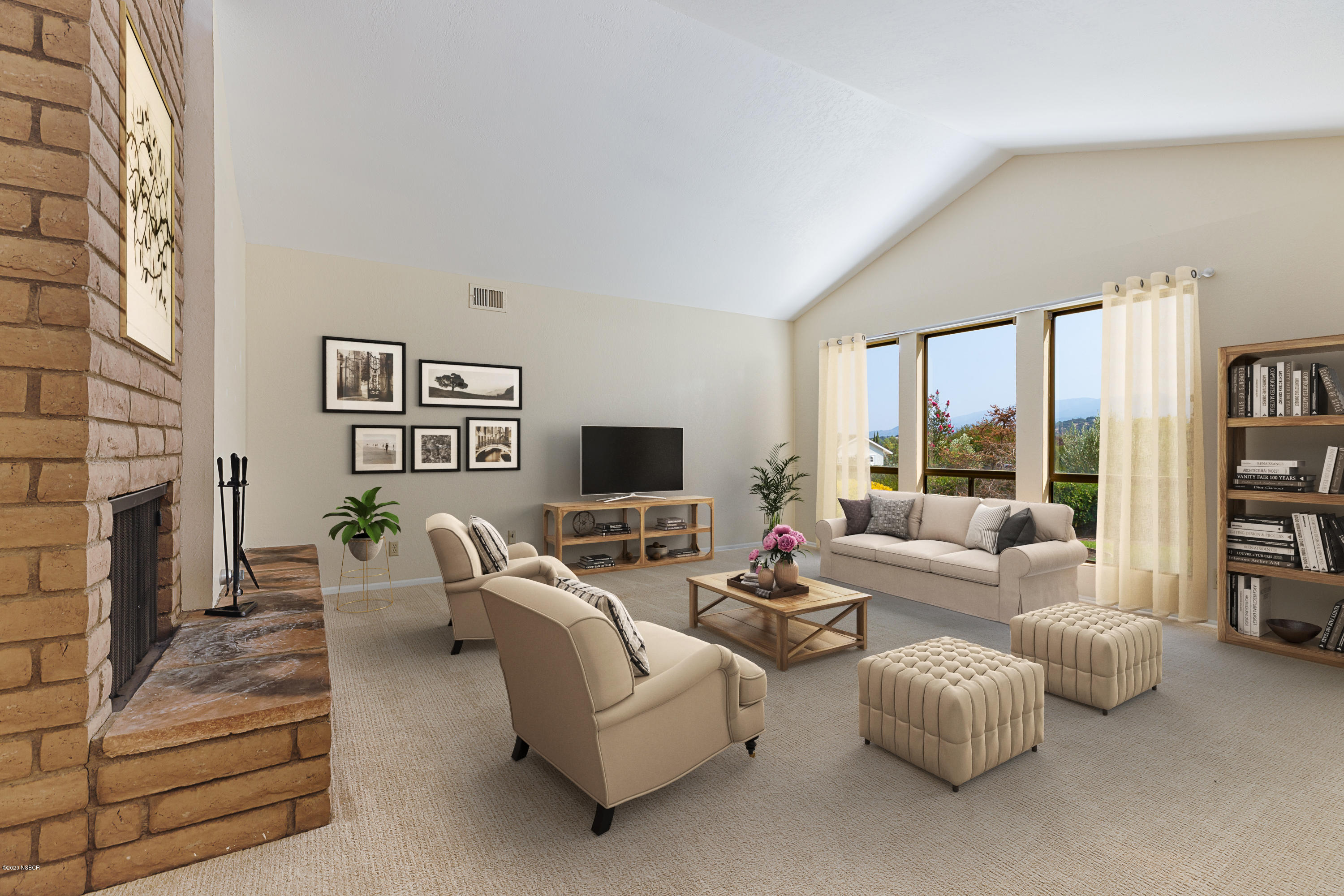 1837 Viborg Road Solvang, CA 93463 - Photo 4 of 20 Living -- Virtually Staged