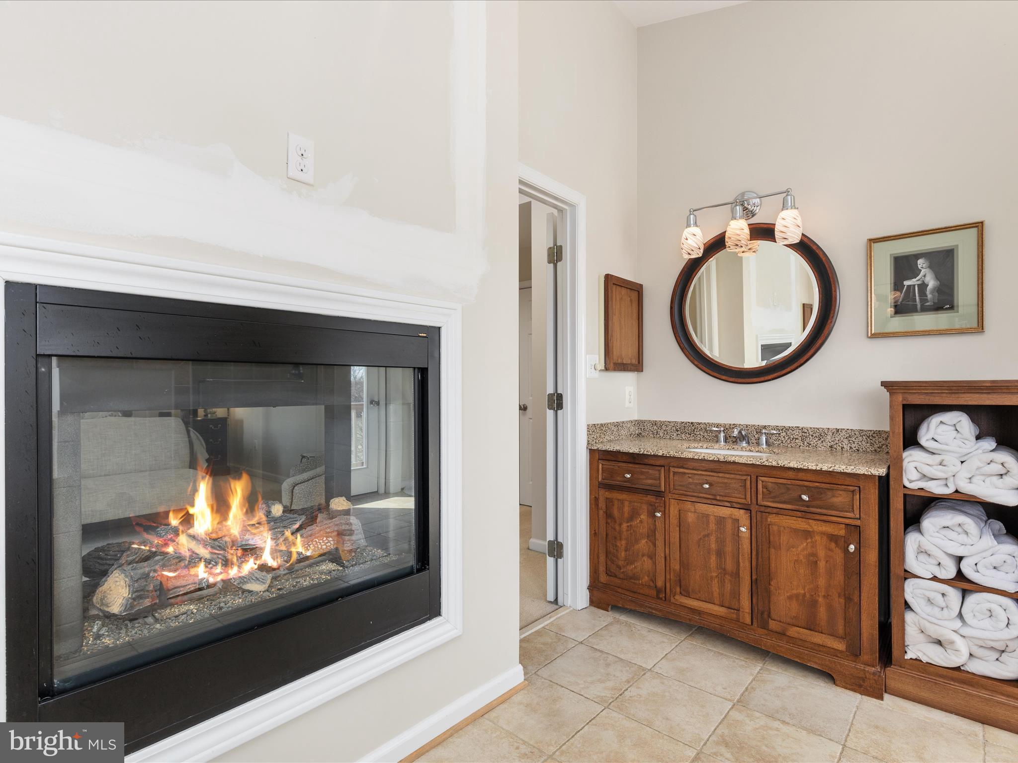 36823 Shoemaker School Road Purcellville, VA 20132 - Photo 21 of 59 a bathroom with a sink and a mirror