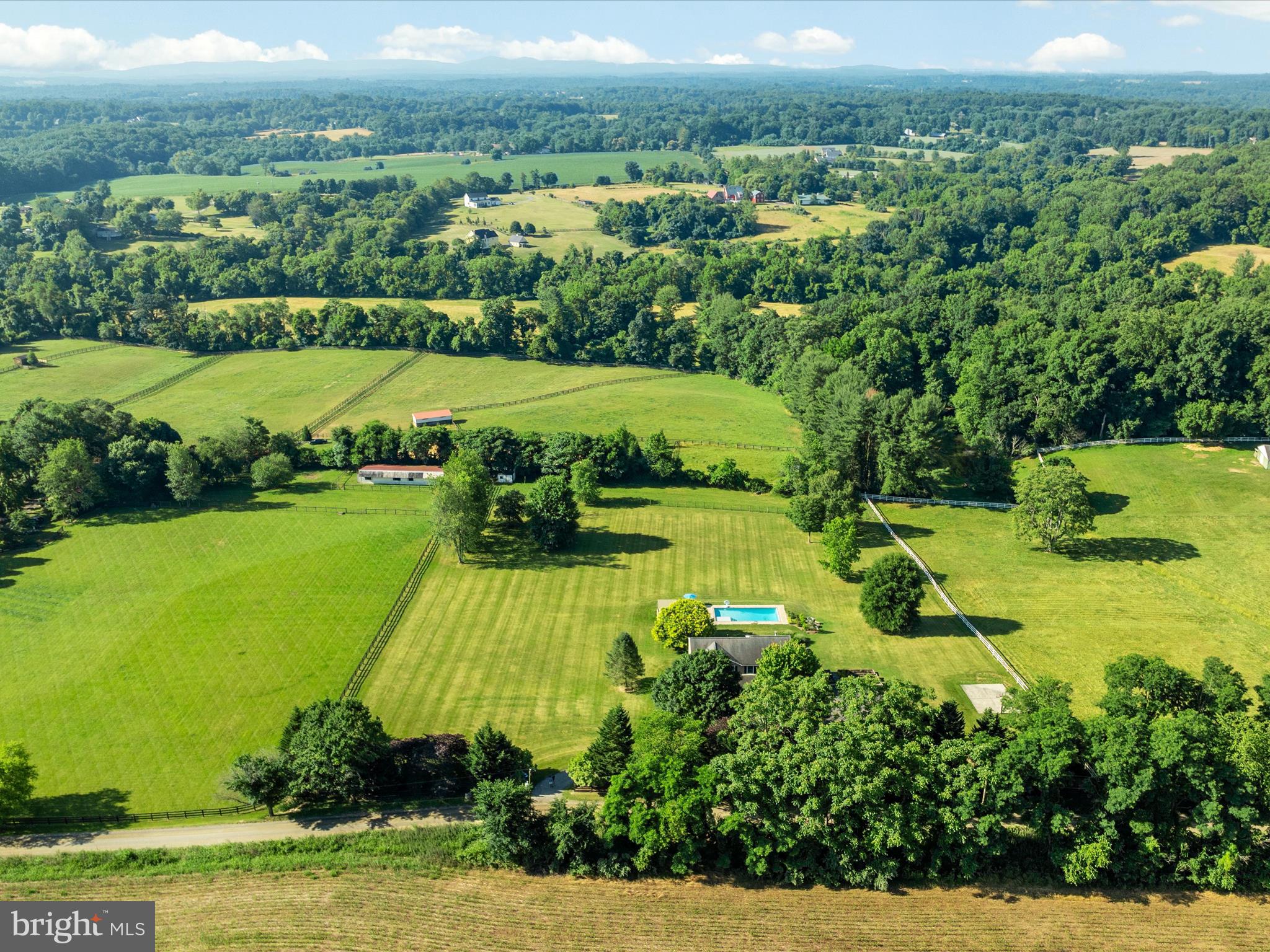 36823 Shoemaker School Road Purcellville, VA 20132 - Photo 53 of 59 an aerial view of a houses with a yard