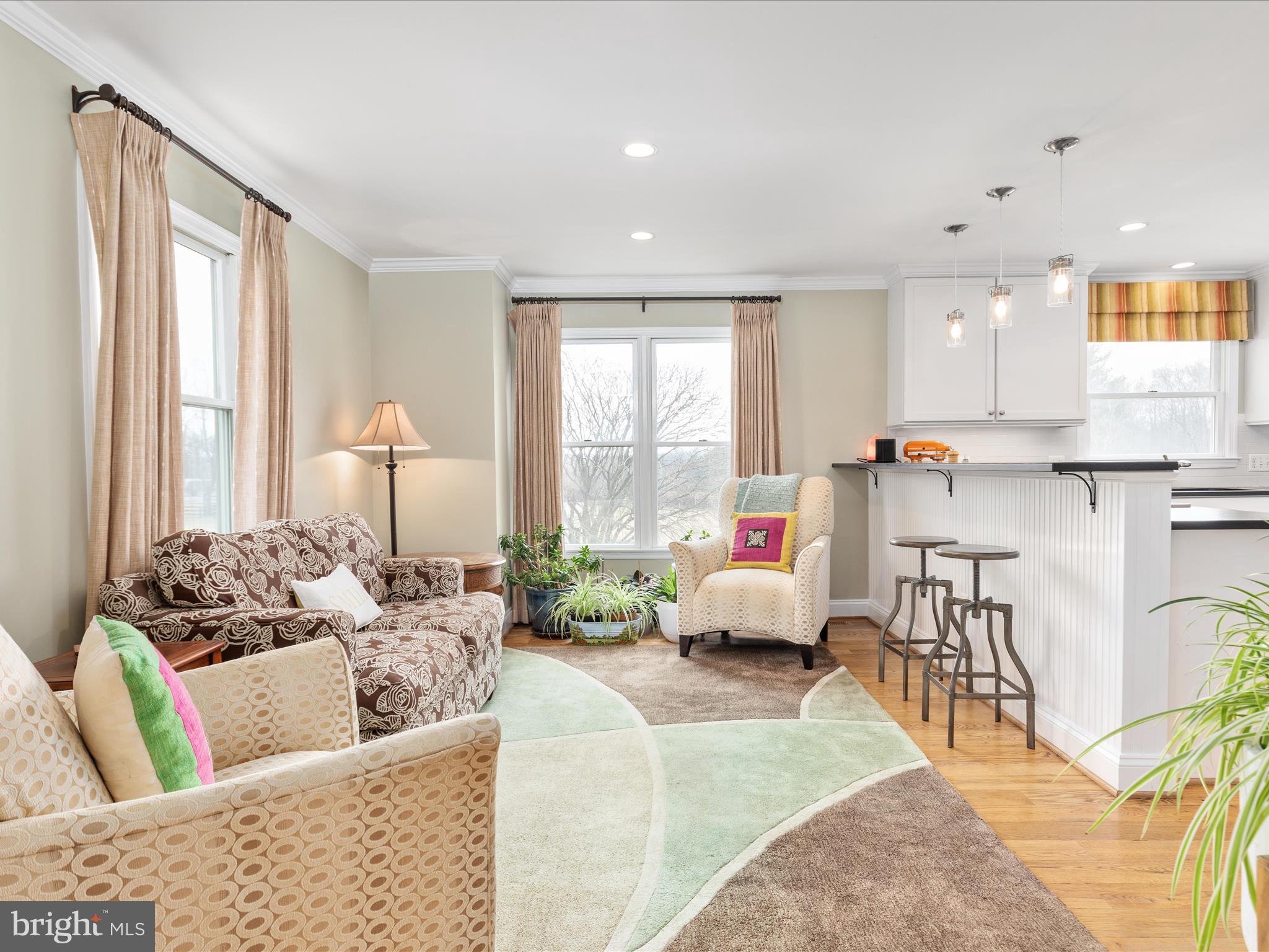 36823 Shoemaker School Road Purcellville, VA 20132 - Photo 9 of 59 a living room with furniture and a large window