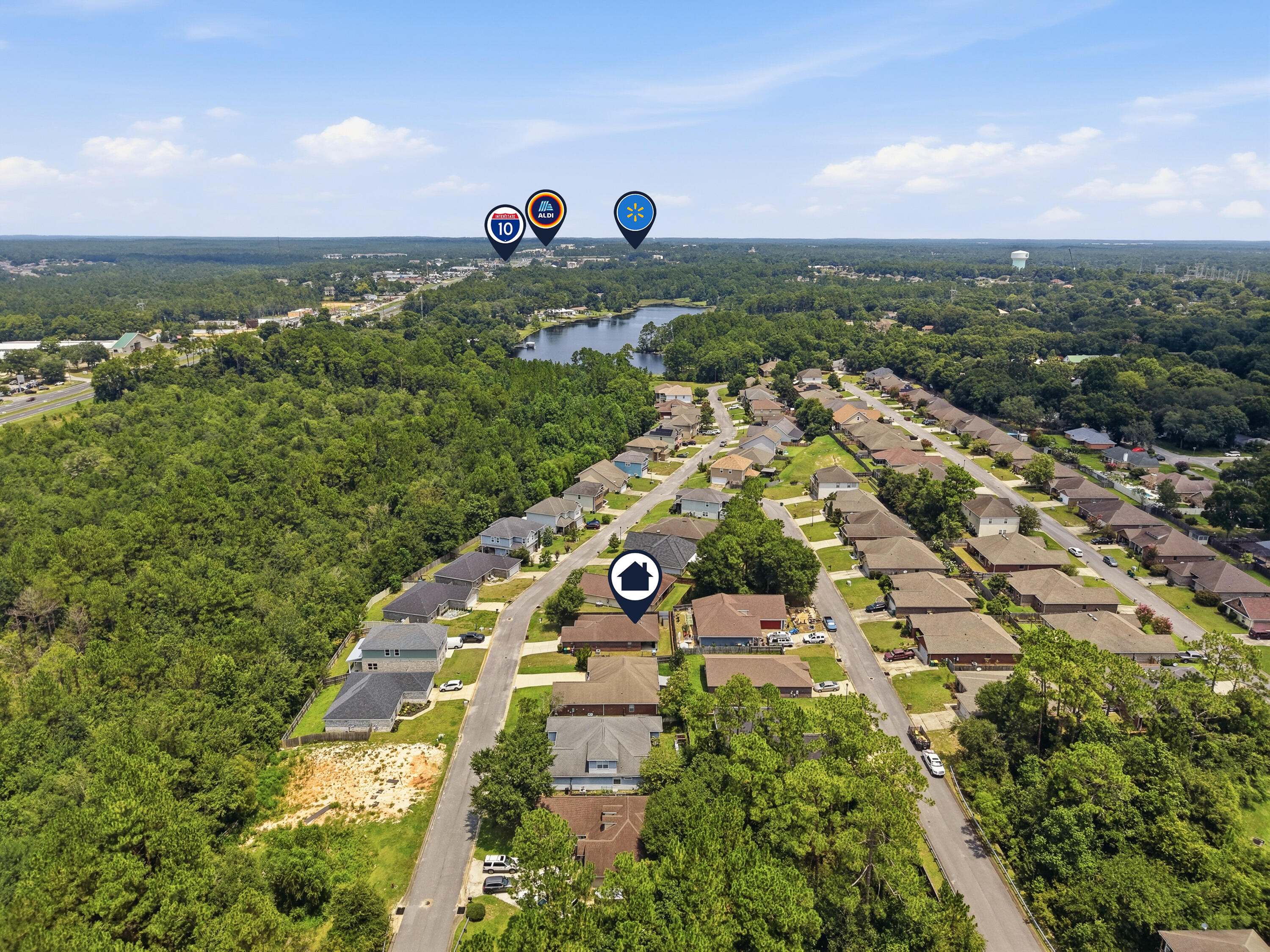 4541 Hermosa Road Crestview, FL 32539 - Photo 34 of 40 4541 hermosa rd drone-3