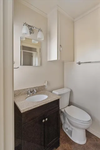 a bathroom with a bathtub and a sink