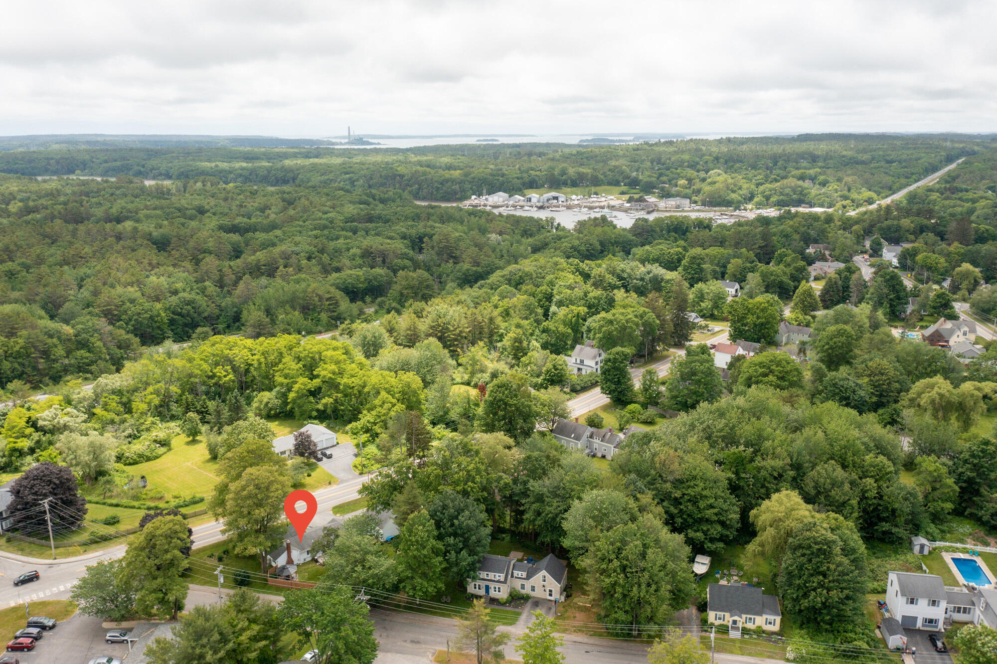 114 Spring Street Yarmouth, ME 04096 - Photo 54 of 56 114 spring street drone 3
