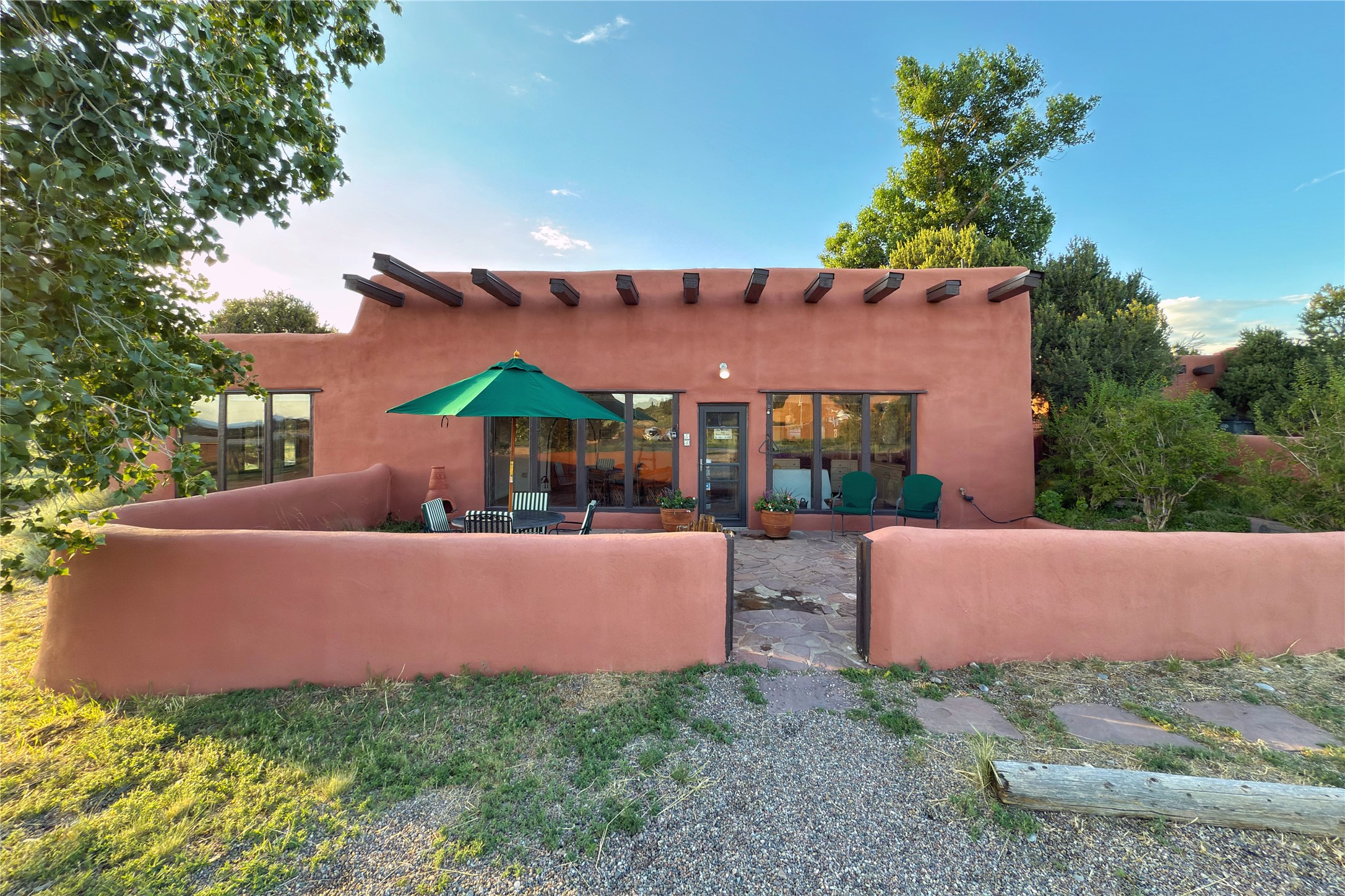 54 Rons Road Santa Fe, NM 87508 - Photo 8 of 99 MAIN HOUSE SOUTH ENTRANCE