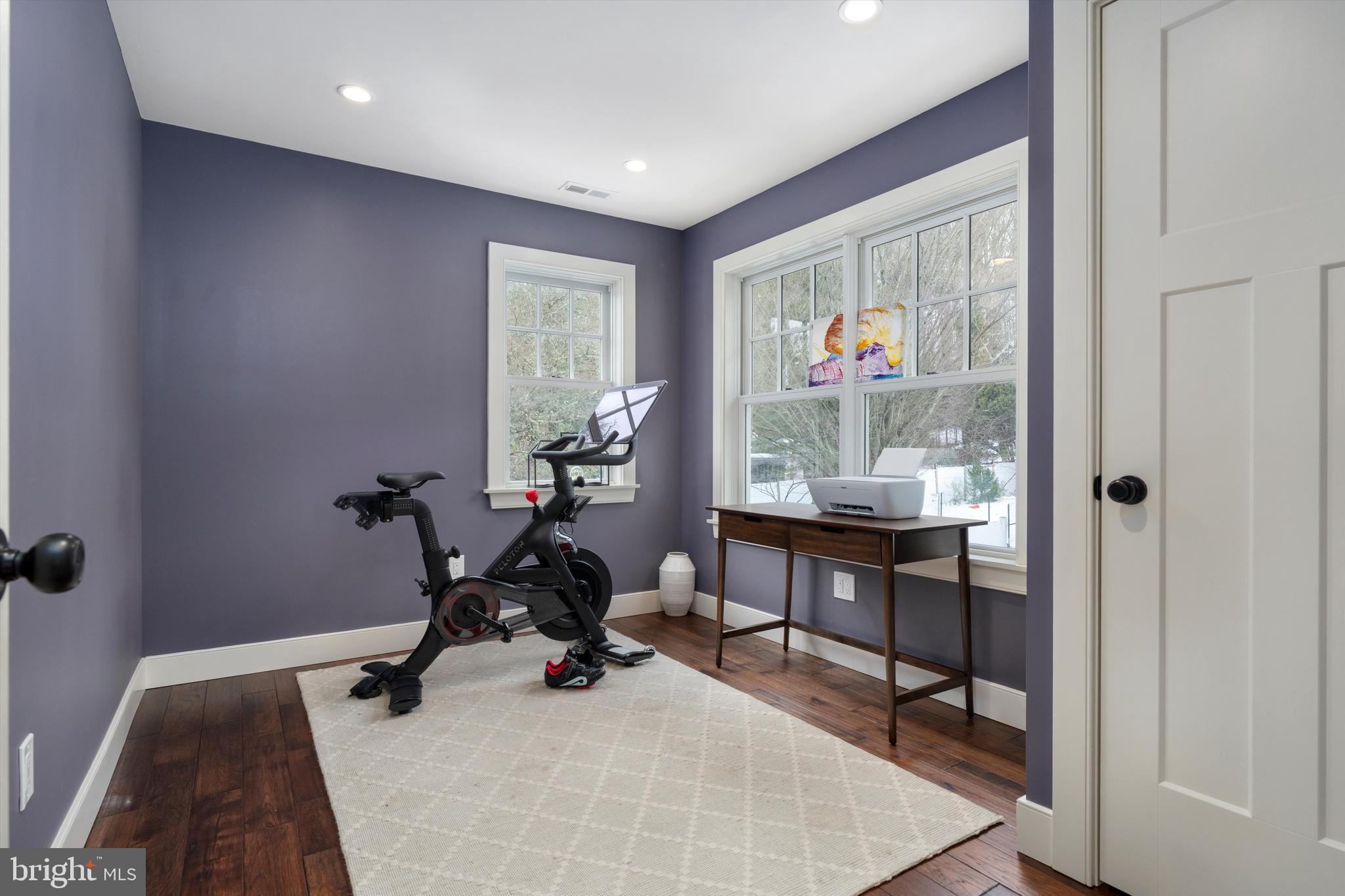 3741 River Road Lumberville, PA 18933 - Photo 24 of 31 a view of a workspace with furniture and a window