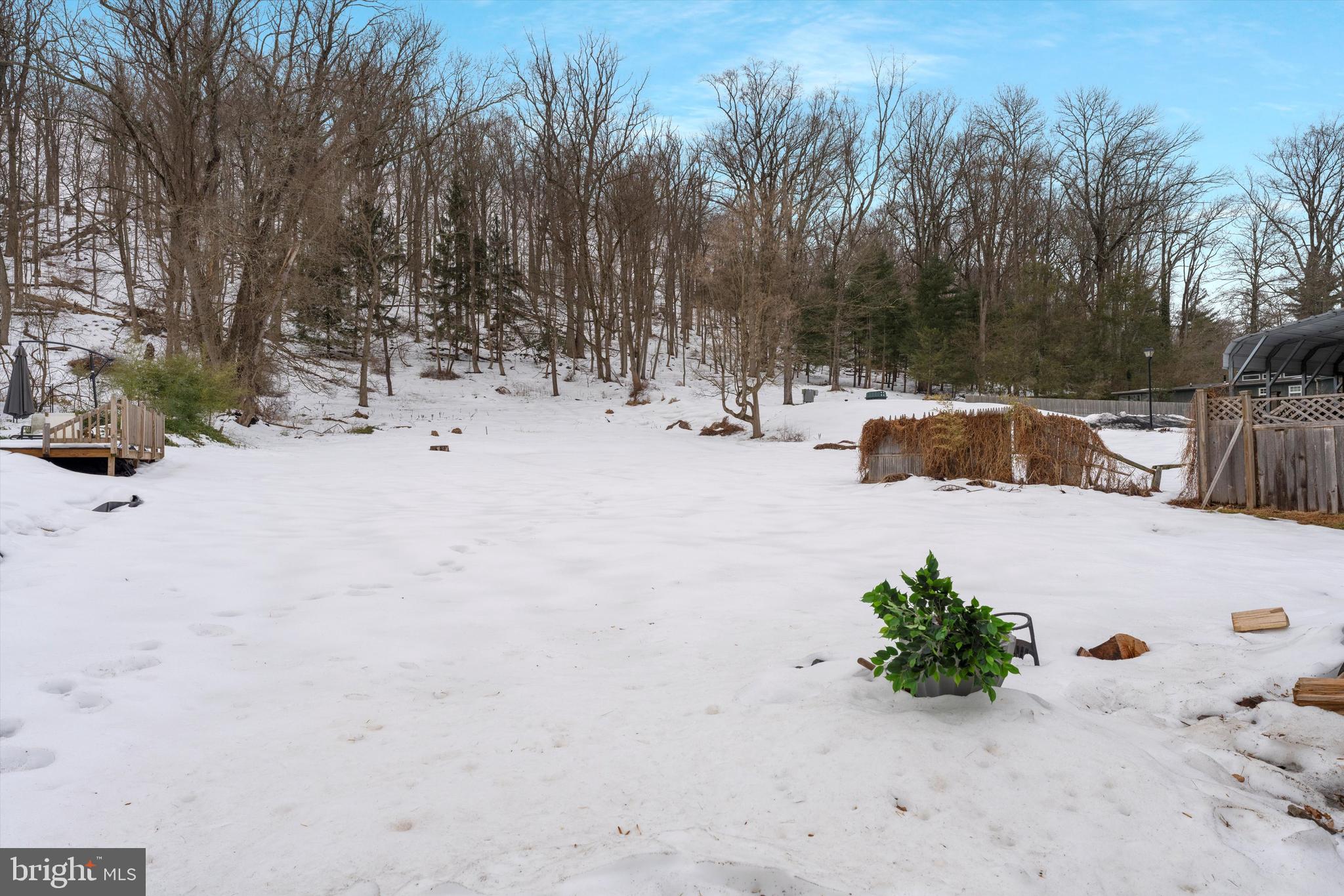 3741 River Road Lumberville, PA 18933 - Photo 27 of 31 a view of snow on the side of a road