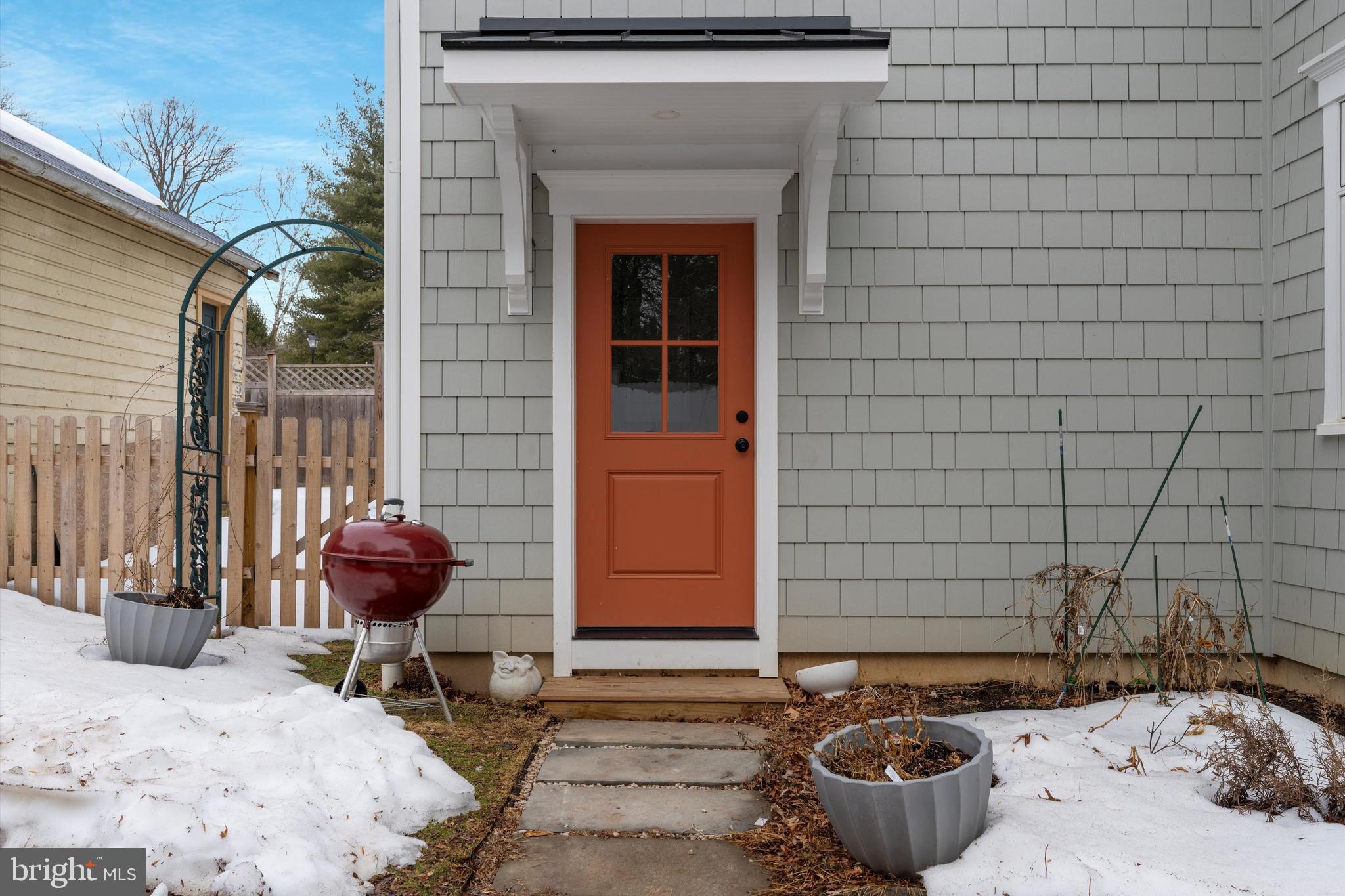 3741 River Road Lumberville, PA 18933 - Photo 4 of 31 a front view of a house with outdoor seating