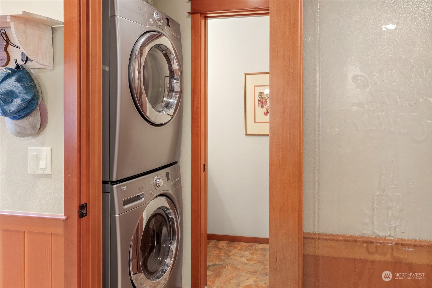 160 East Benson Lake Road Grapeview, WA 98546 - Photo 17 of 34 a utility room with dryer and washer