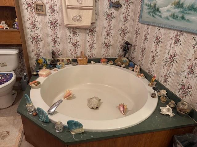 6721 Coronet Road Lakeland, FL 33811 - Photo 29 of 63 a bathroom with a tub and toilet