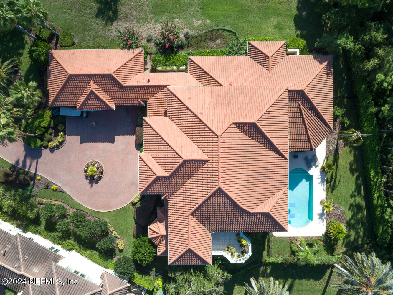 752 Promenade Pointe Drive St. Augustine, FL 32095 - Photo 102 of 117 an aerial view of house with yard and outdoor seating