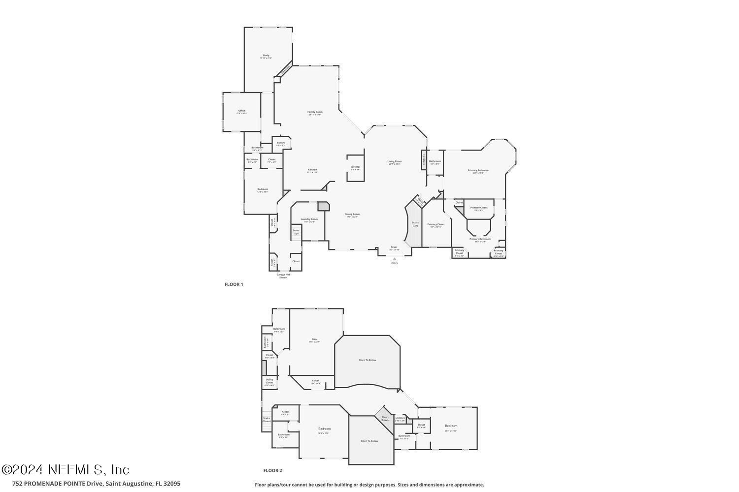 752 Promenade Pointe Drive St. Augustine, FL 32095 - Photo 81 of 117 a picture of floor plan