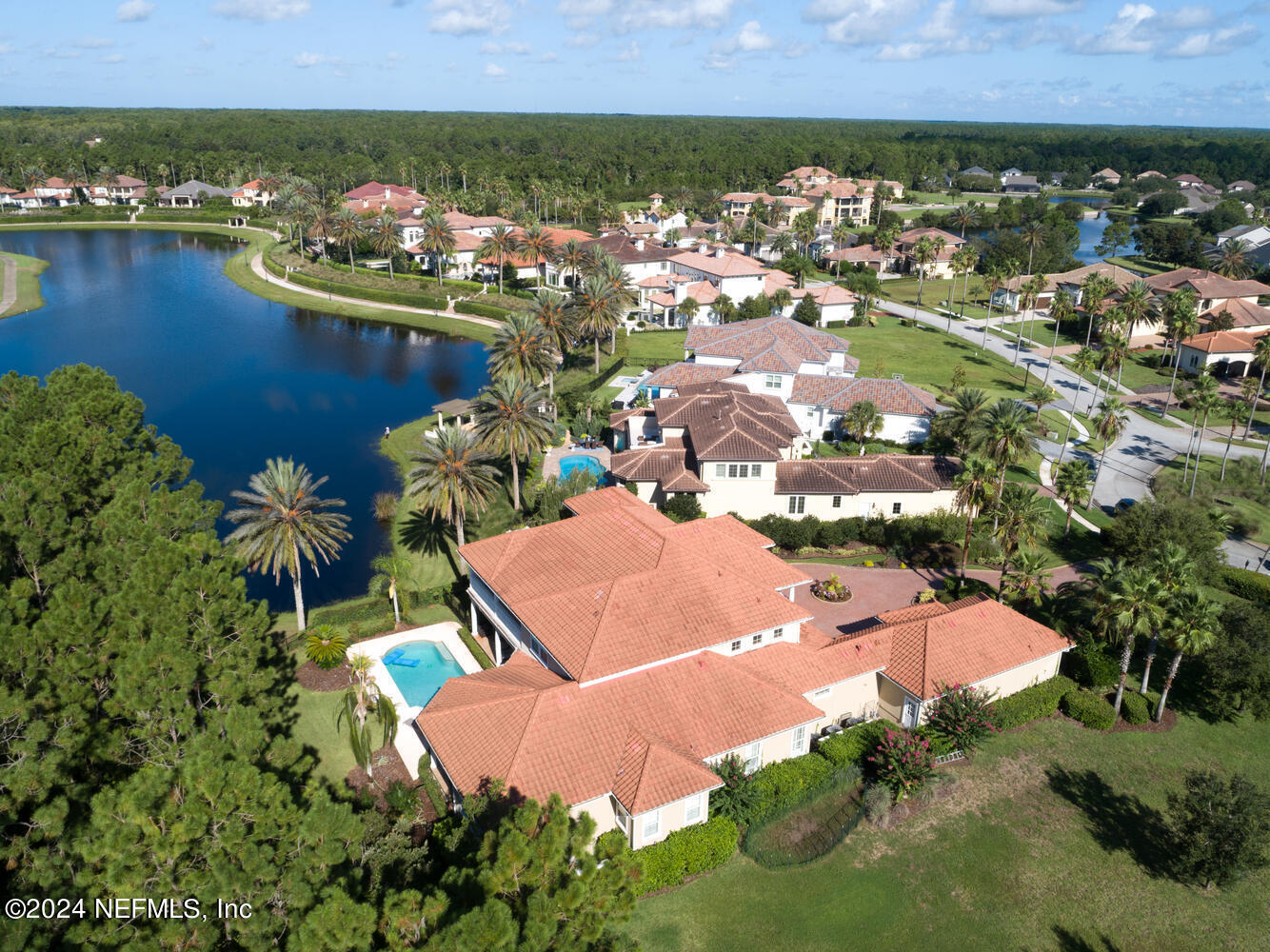 752 Promenade Pointe Drive St. Augustine, FL 32095 - Photo 93 of 117 an aerial view of residential houses with outdoor space