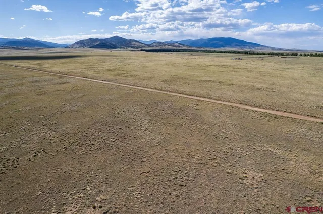 a view of an ocean and beach