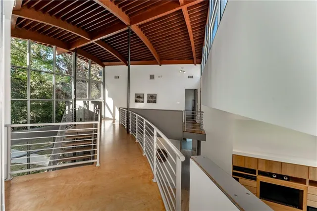 a view of outdoor space and deck