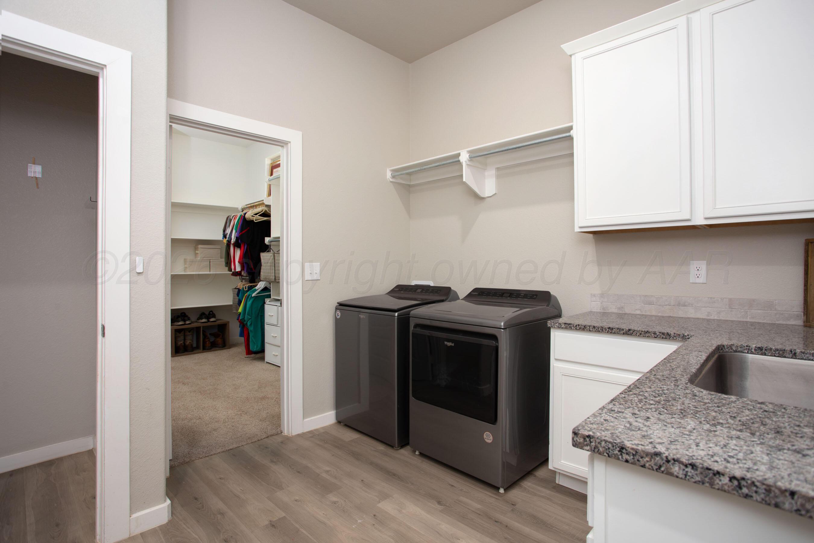 7509 Frazier Road Amarillo, TX 79119 - Photo 18 of 33 Laundry Room