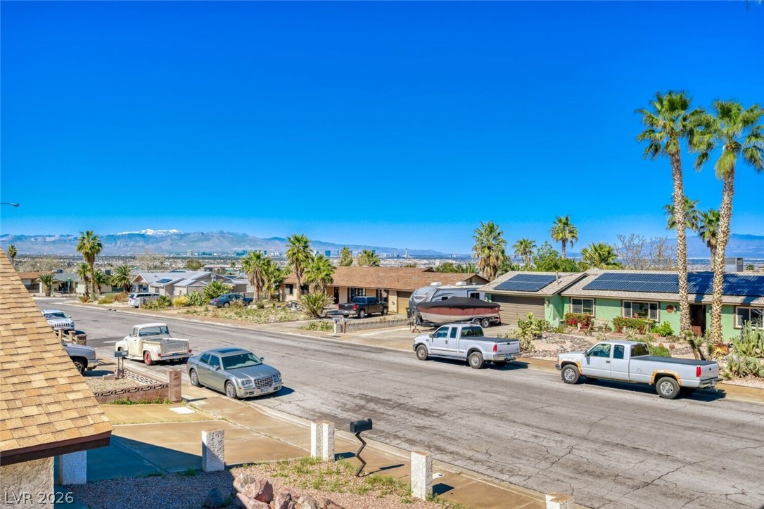 325 West Rochell Drive Henderson, NV 89015 - Photo 18 of 18 Strip views from the roof top deck! Beautiful black mountain on the back side