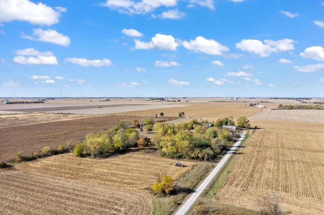 a view of an ocean and beach