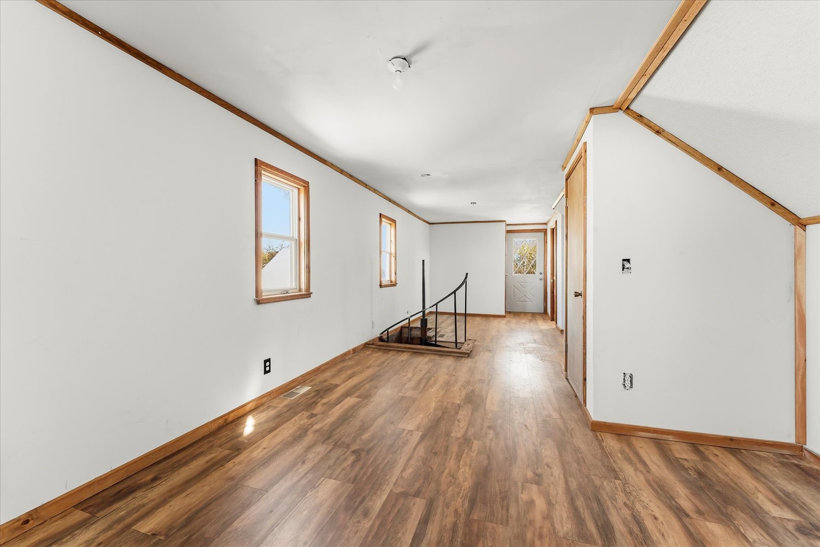 1311 East 4140 North Road Rankin, IL 60960 - Photo 39 of 54 a view of empty room with wooden floor